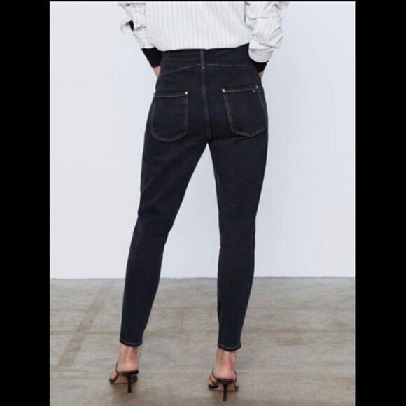 NWT Zara Z1975 Jeans Size 2/34 Tall - Picture 3 of 8
